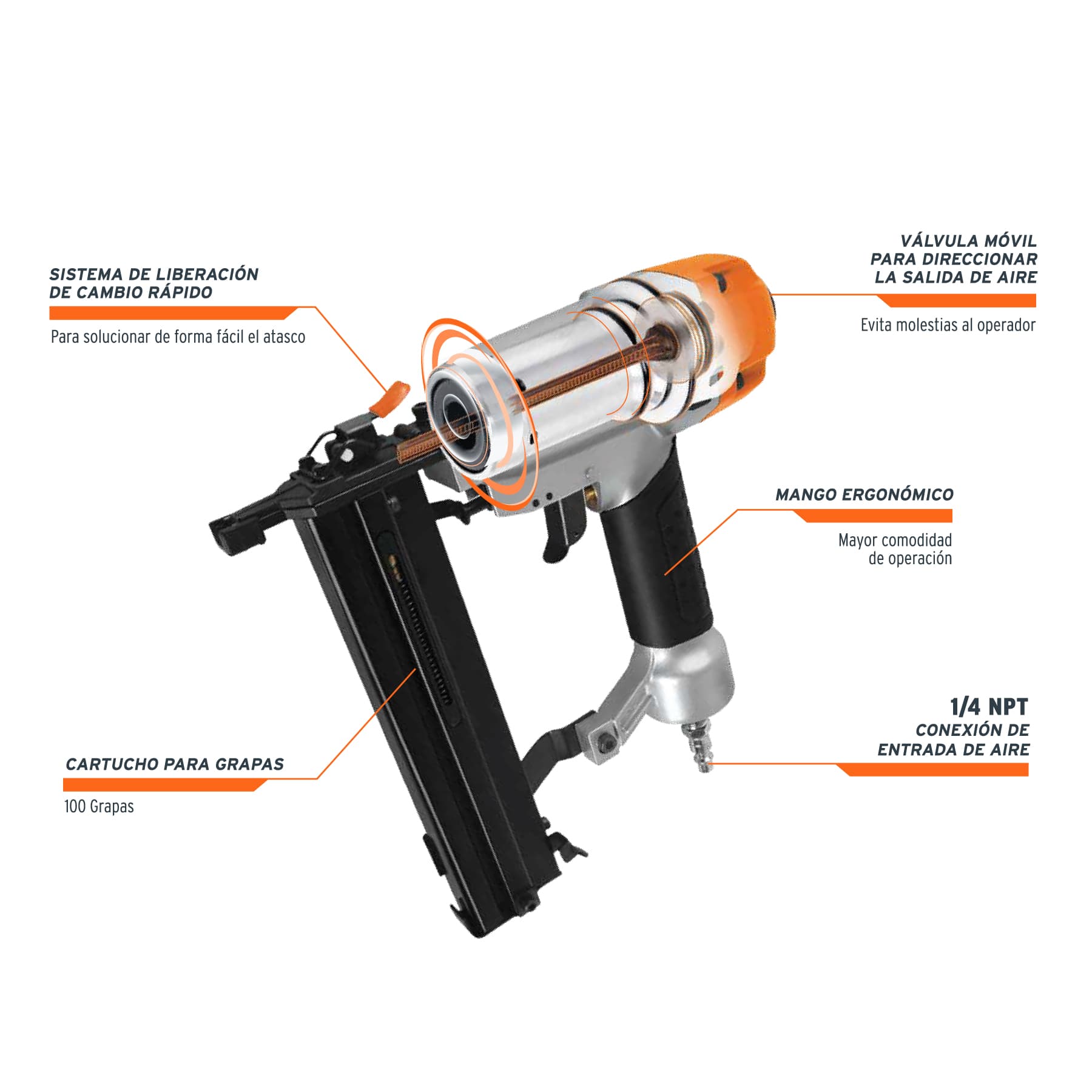 ENGRAPADORA NEUMATICA TRUPER 13176