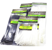 AMARRE PLASTICO 40CM BLANCO (100 UN)