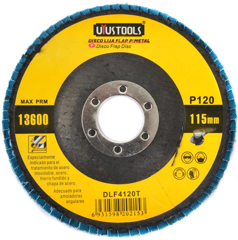 DISCO FLAP 120 X 4 UYU DLF4120T