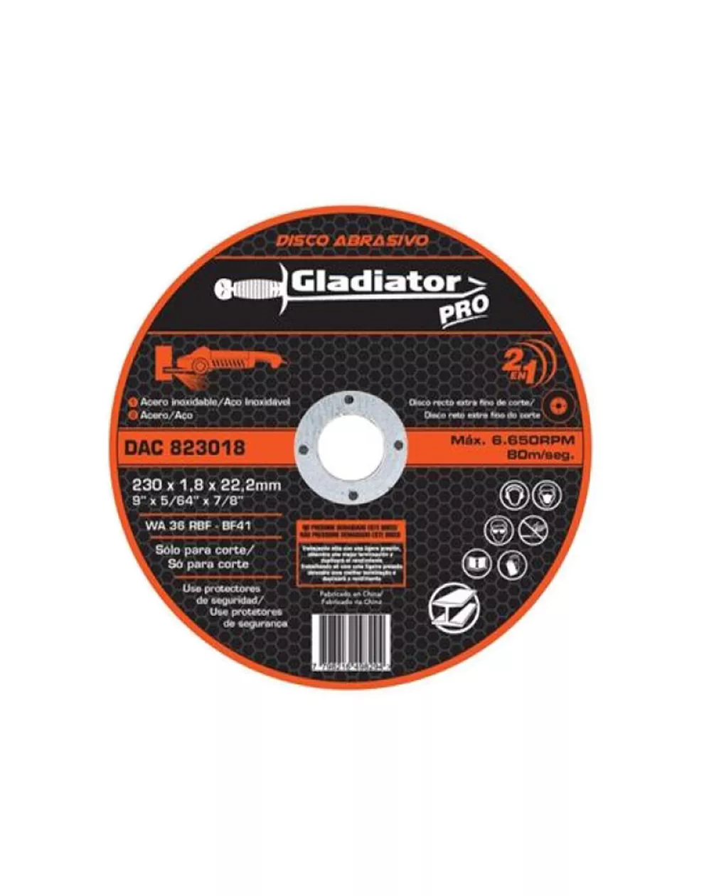 DISCO FINO 4 GLADIATOR 40786