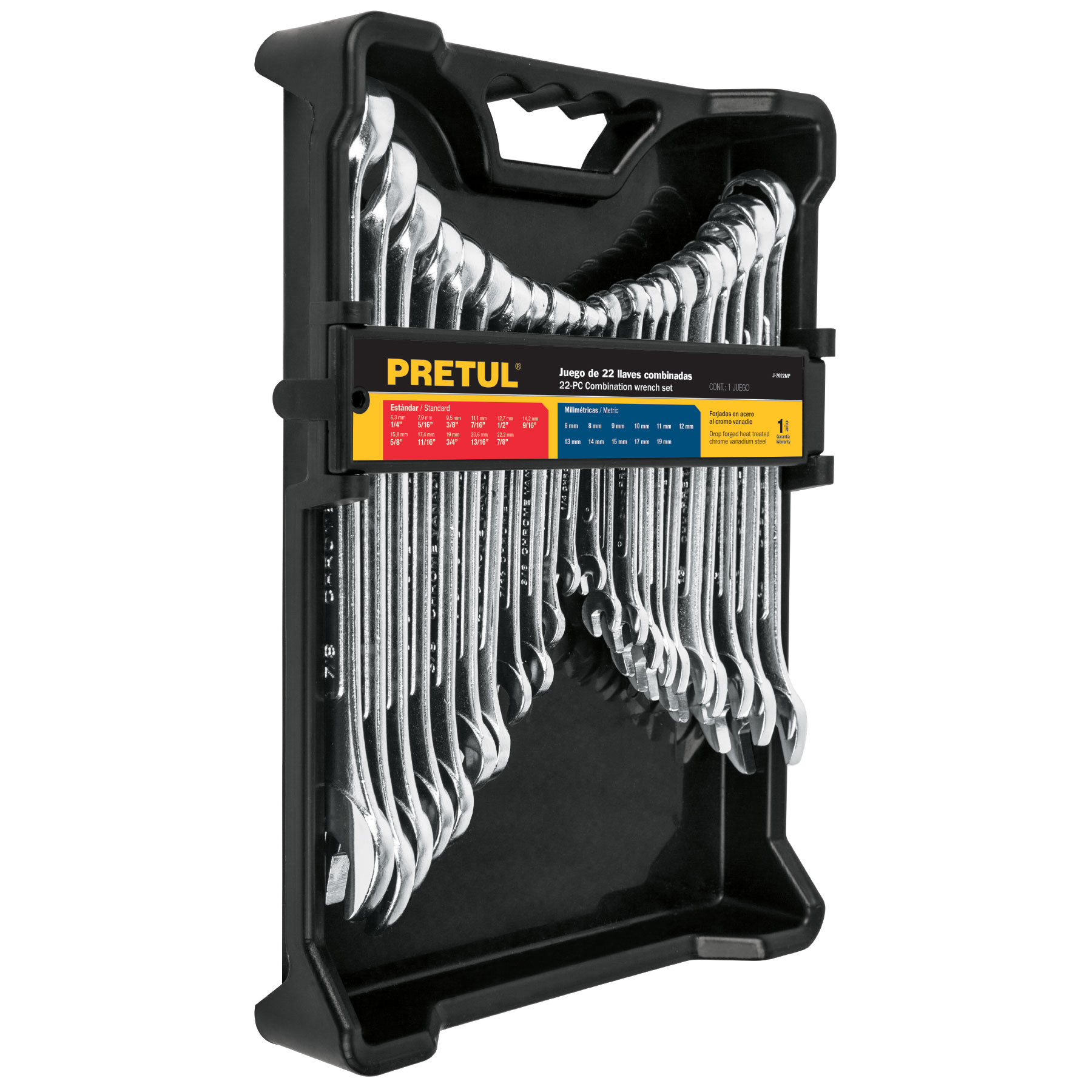 LLAVE MIXTA X 22PZ PRETUL 22018