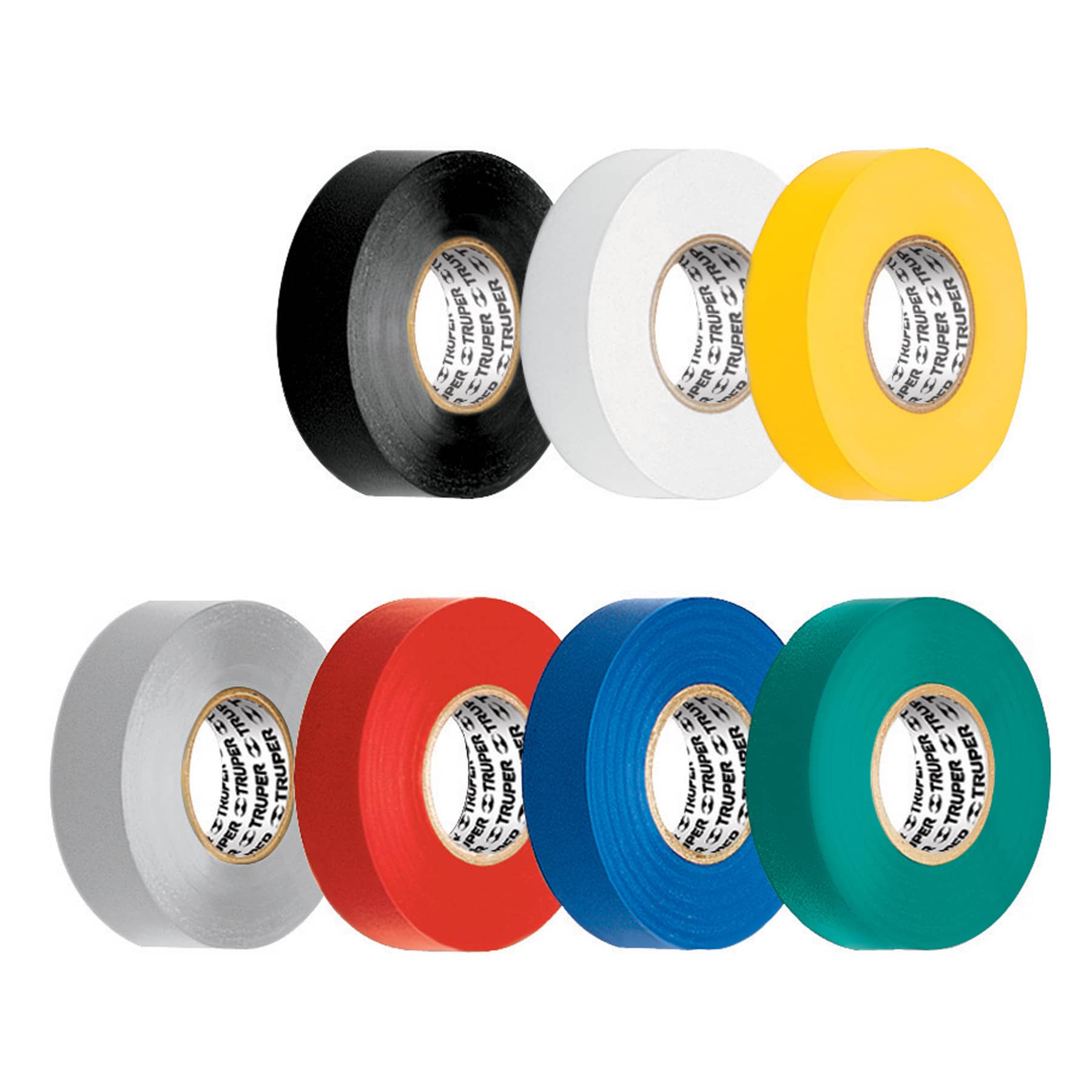 CINTA AISLANTE X18M TRUPER ROJA 12504