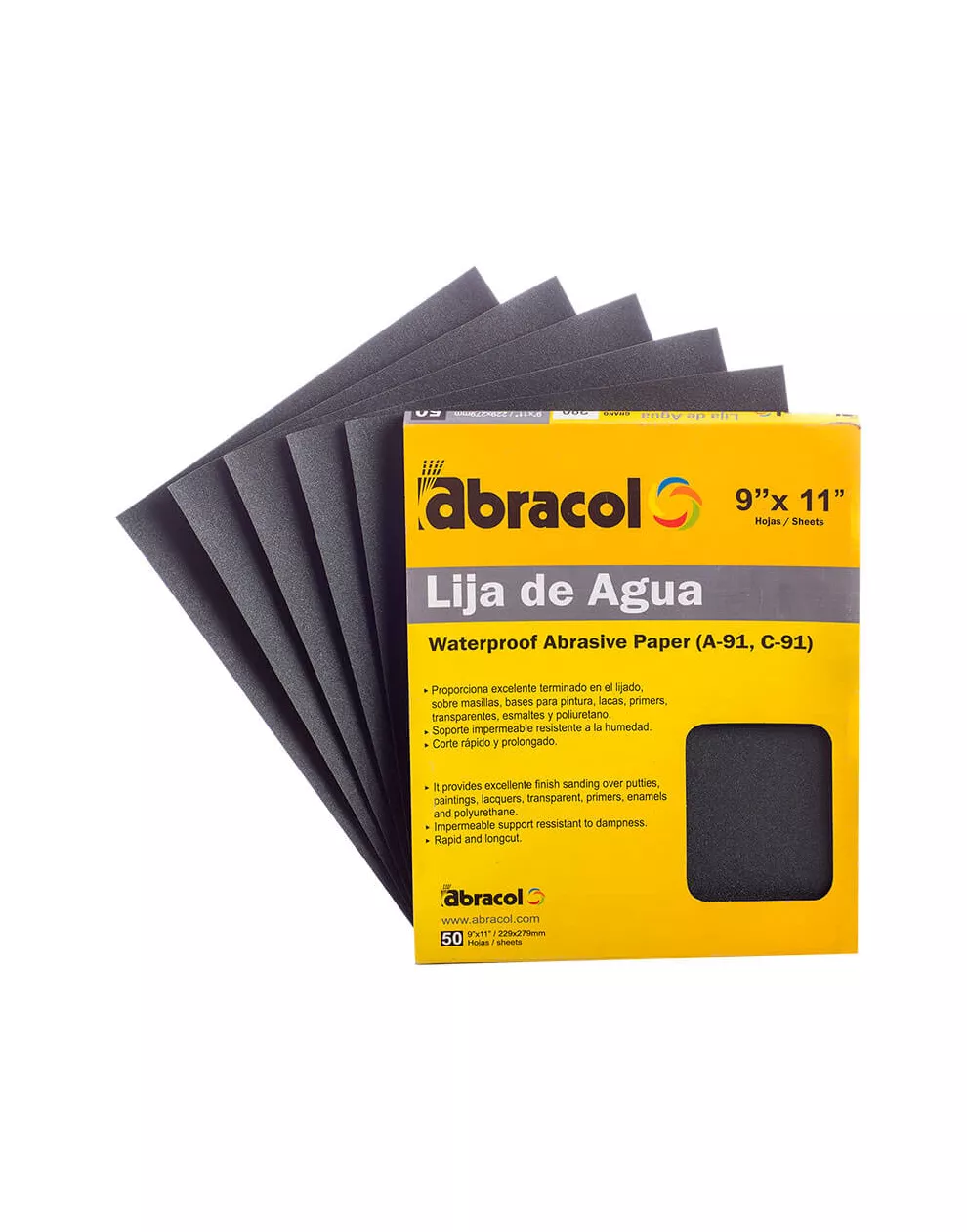 LIJA AGUA 100 ABRACOL