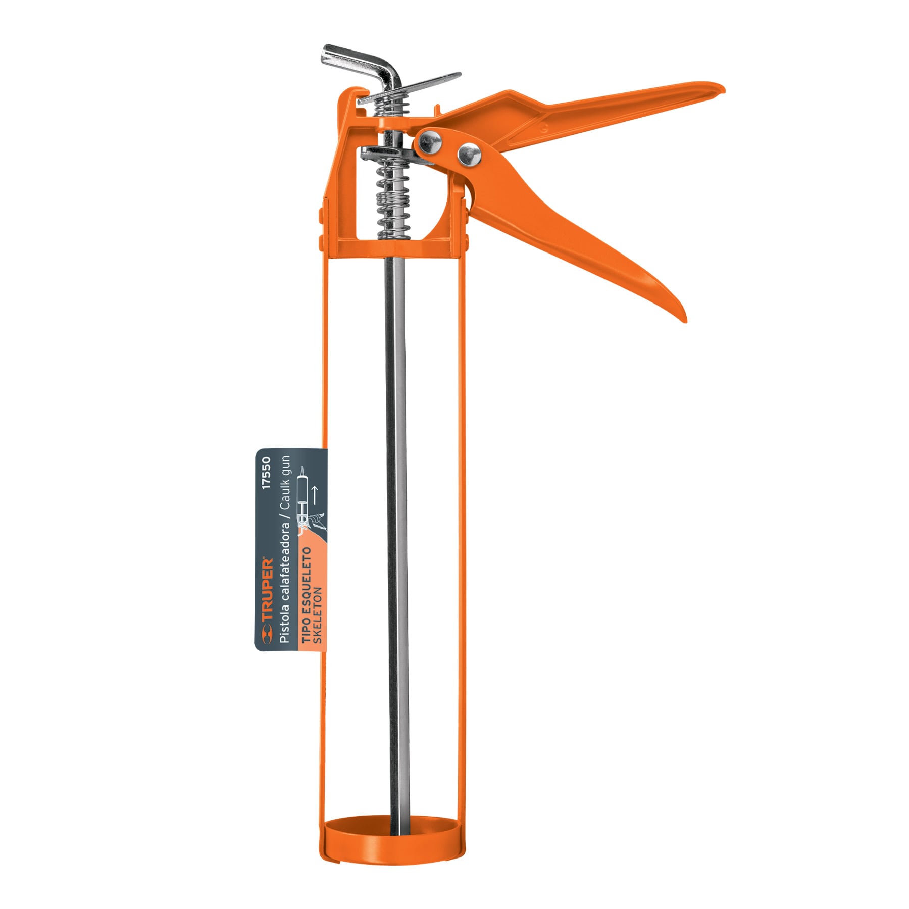 PISTOLA P/SILICONA ESQUELETO TRUPER 17550