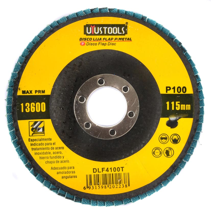 DISCO FLAP 100 X 4 UYU DLF4100T