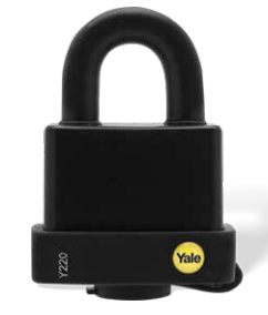 CANDADO YALE 220/51 NEGRO 8815